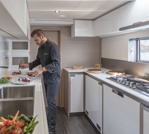 Modern Galley Kitchen