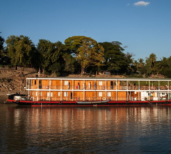 Moored On The Chindwin River