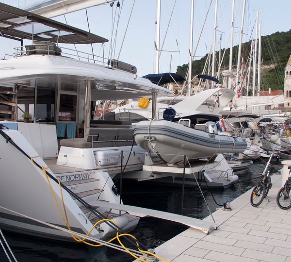 Moored Stern To The Docks