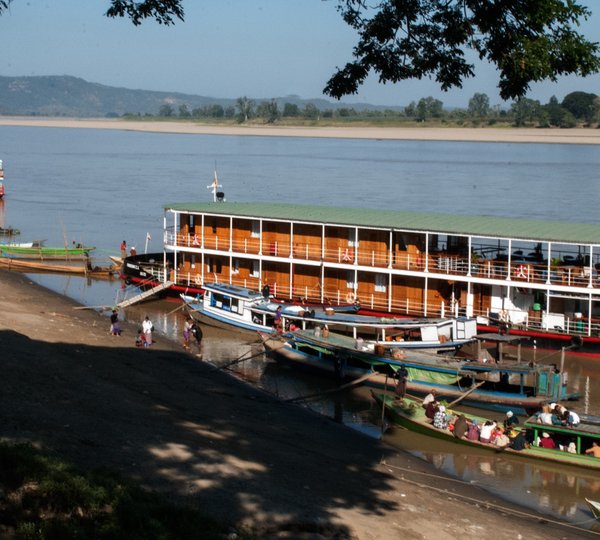 Moored With Long Boats