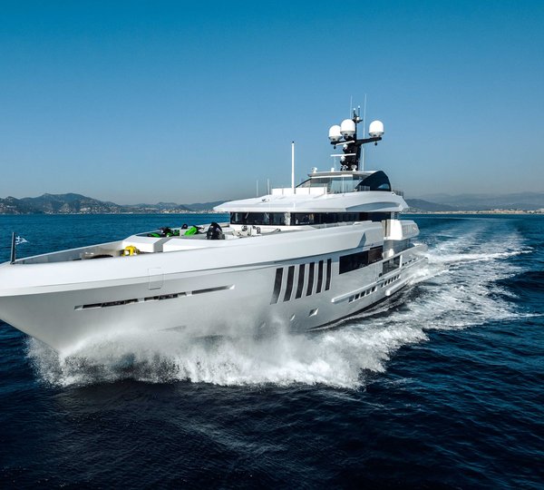 Motor Yacht OURANOS Bow By Admiral Yachts