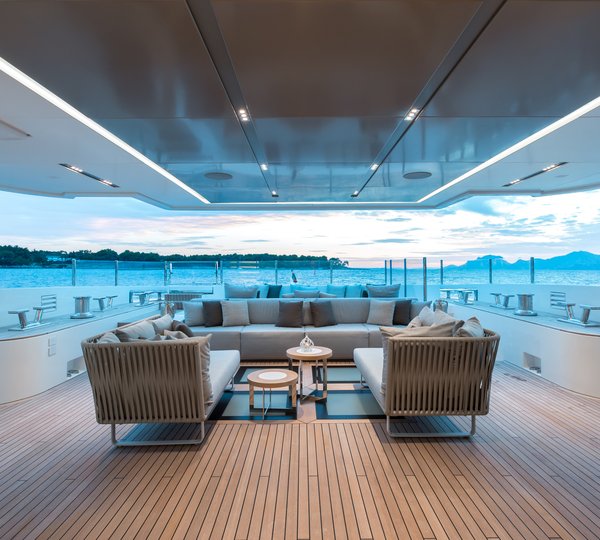 Motor Yacht OURANOS By Admiral Yachts - Aft Deck 