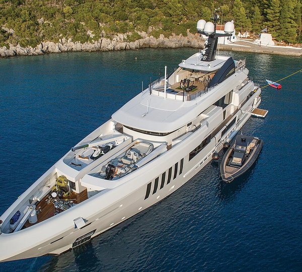 Motor Yacht OURANOS Moored By Admiral Yachts