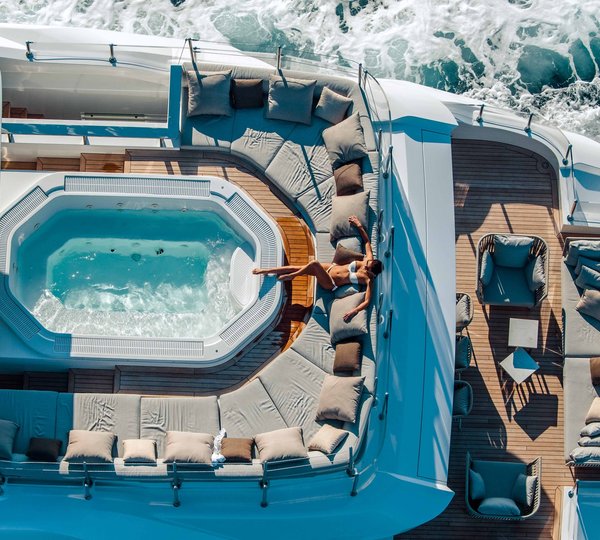 Motor Yacht OURANOS Pool By Admiral Yachts