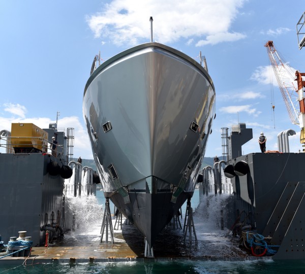 Motor Yacht H1 At Launch