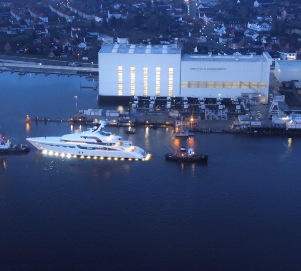 Motor Yacht SOARING Has Been Officially Launched At Abeking Rasmussen