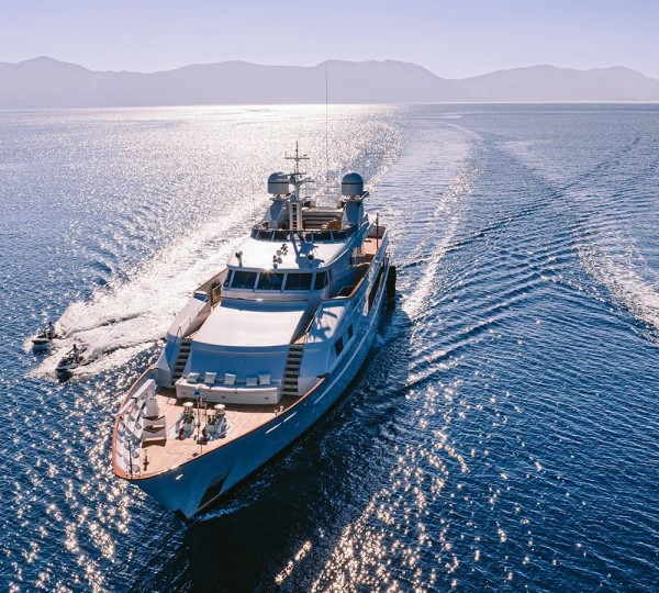 NATALIA V Running With Tender And Jetskis