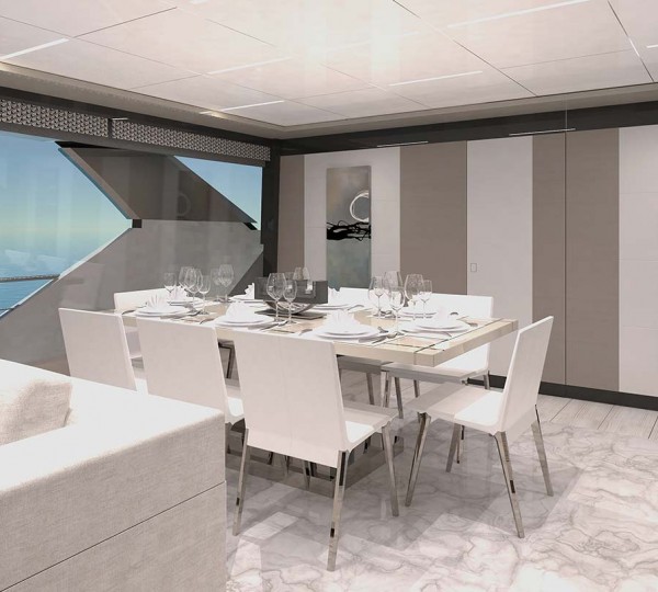 Ocean Alexander 27E Main Salon