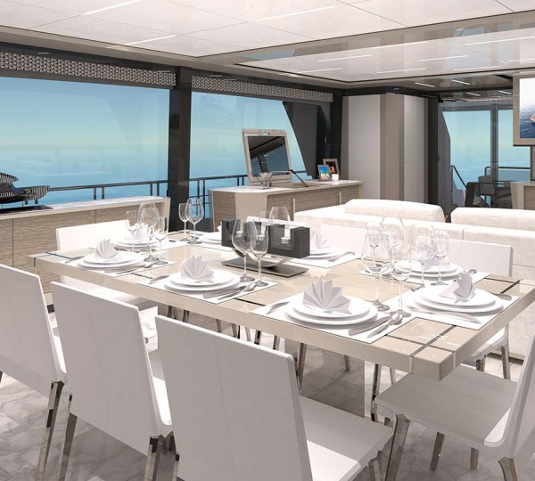 Ocean Alexander 27E Main Salon