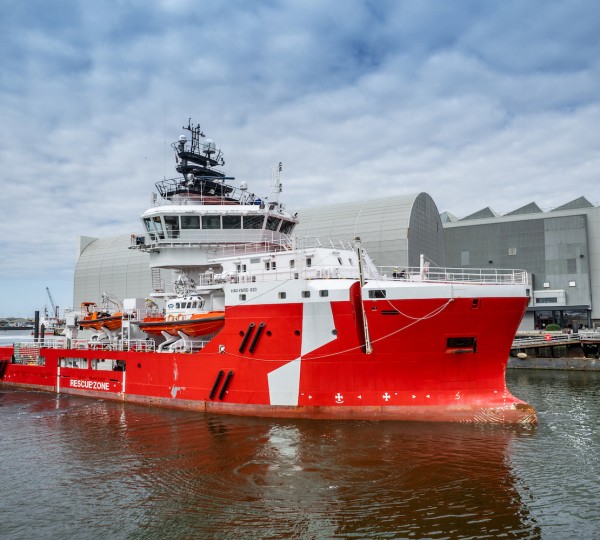Offshore Rescue And Support Vessel At Icon Yachts - Photo © Guy Fleury