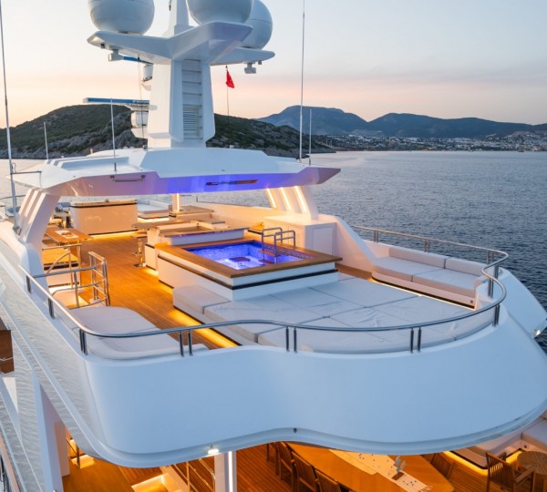 Open Deck Relaxation Area With Sea Views