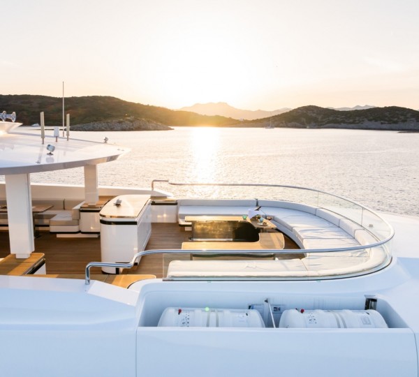 Open Deck Relaxation Area With Sea Views