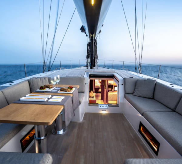 Open Sundeck Relaxation Area With Dining