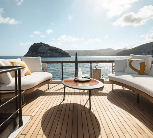 Open Sundeck Relaxation Area With Sea Views