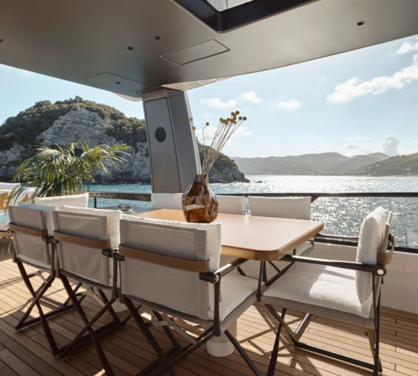 Opendeck Dining Area With Sea Views