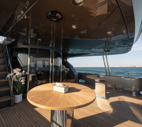 Opendeck Mini Dining Area With Sea Views