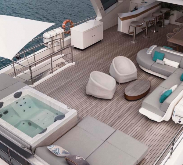 Opendeck Relaxation Area With Mini Swimming Pool