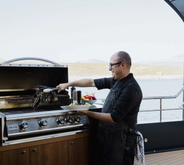 Opendeck With Grill Area