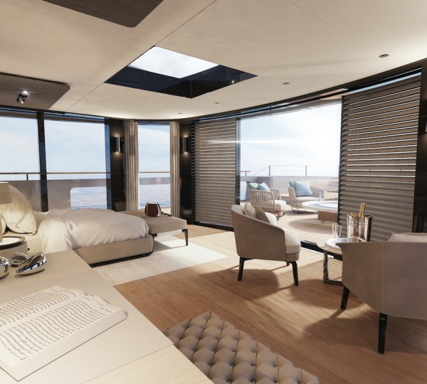 Owner Suite Seating Area And Terrace View