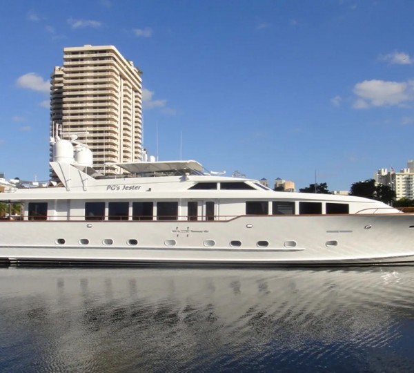 PG's Jester Yacht now SKY. Photo before refit.