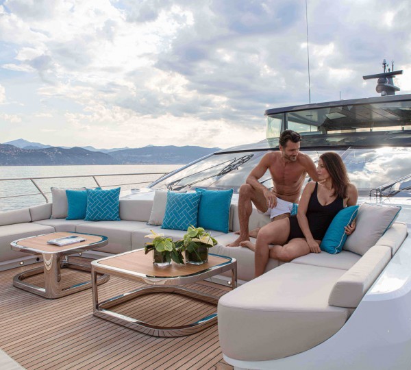 PROJECT PONZA Sistership Exterior - Foredeck Lifestyle