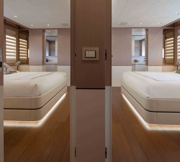 PROJECT PONZA Sistership Interior - Double Cabins