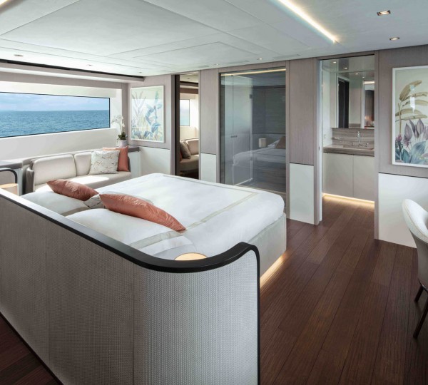 PROJECT PONZA Sistership Interior - Master Cabin