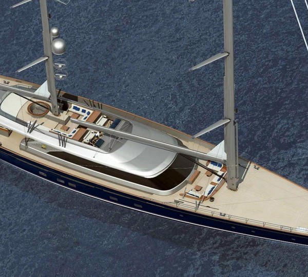 Perini Navi C2239 Yacht Rendering