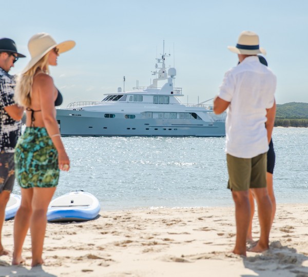 Pleiades II Off Beach