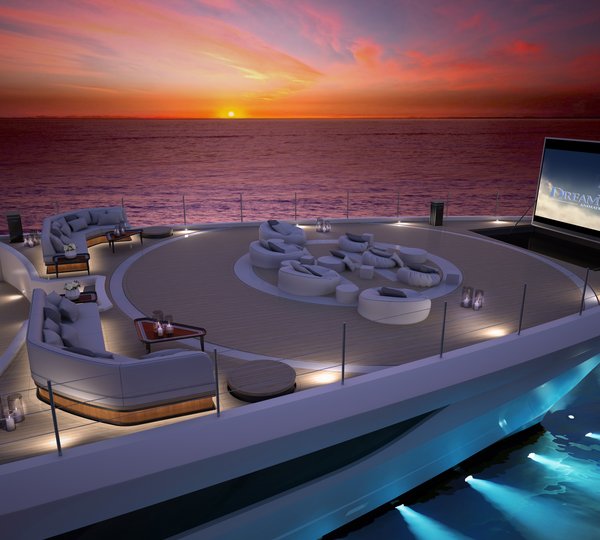 Project Cosmos - Heesen  - Outdoor Cinema Render
