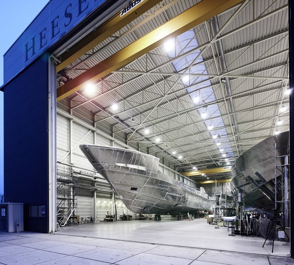 Project YN 18151 By Heesen Yacht Under Construction
