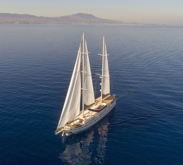 Queen Of Salmakis At Anchor