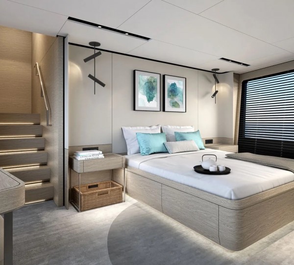 Red Yacht's Designed Master Suite