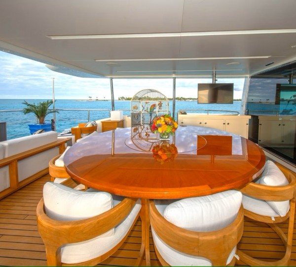 Rear Deck Relaxation Area With Sea Views