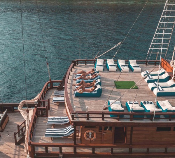 Relaxing On The Deck