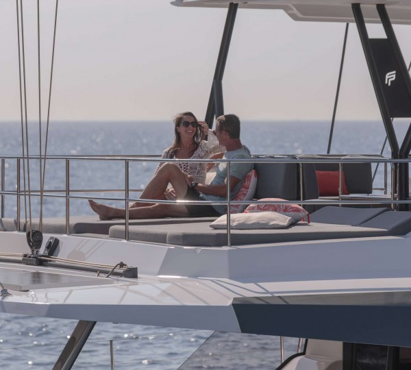 Relaxing On The Flybridge