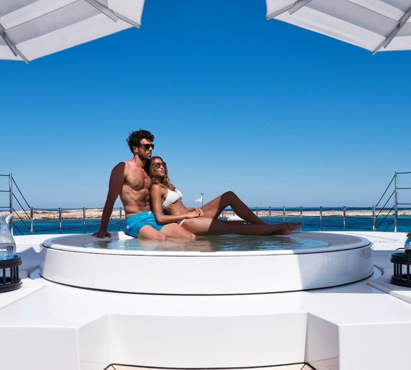 Relaxing Time In Jacuzzi