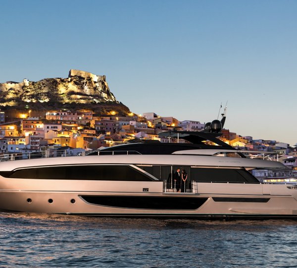 Riva 100 Corsaro In The Mediterranean