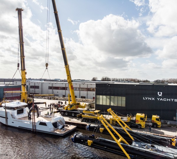 Roe Shadow Yacht Launched At Lynx Yachts