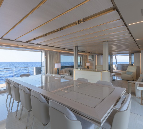 Rossinavi Vector 50 Motor Yacht EIV  Dining Area  