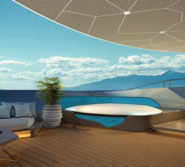 Royal Huisman 403 PHI Rendering By Cor D Rover Detail