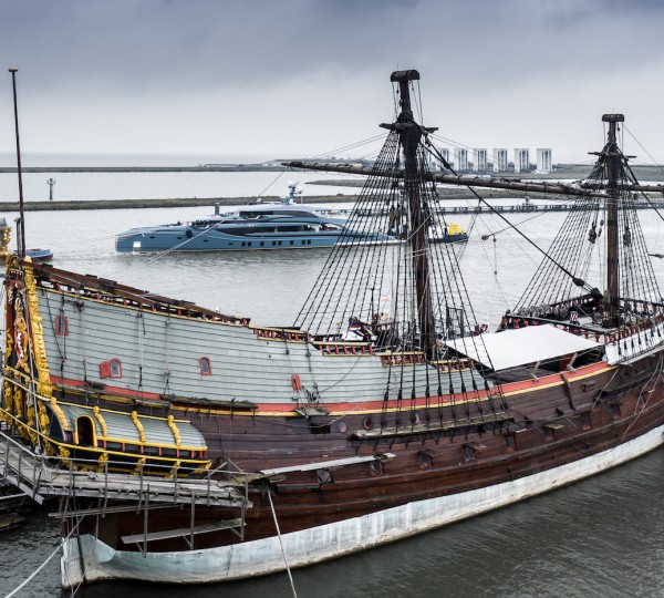 Royal Huisman 403 PHI Yacht  Departure From Vollenhove Shipyard