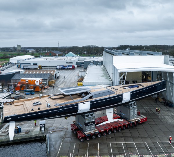 Royal Huisman Project 405 Nilaya - Photo By Tom Van Oossanen DJI_0332
