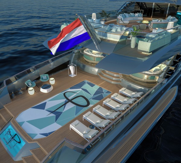 Royal Huisman Yacht PHI  - Aft Decks