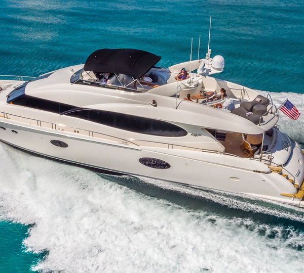Running Profile Of Motor Yacht Living The Dream