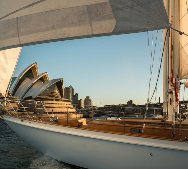 SOUTHWIND At Anchor In Sydney