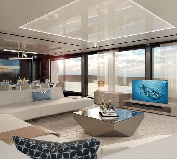SUNSEEKER 100 Interior - Main Living Area