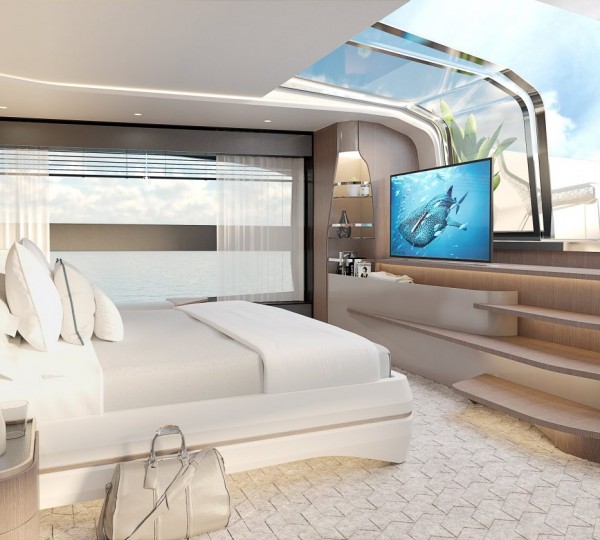 SUNSEEKER 100 Interior - Master Cabin