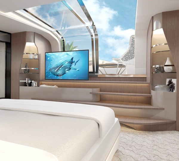 SUNSEEKER 100 Interior - Master Cabin