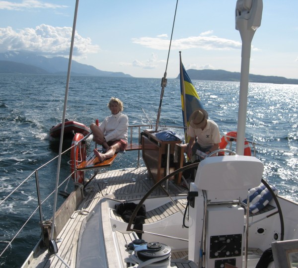 Sail Yacht ICHI BAN -  Relaxing On Deck